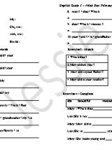 Bài tập ôn luyện môn Tiếng anh lớp 3 - Trường Tiểu hoc Minh Đạo
